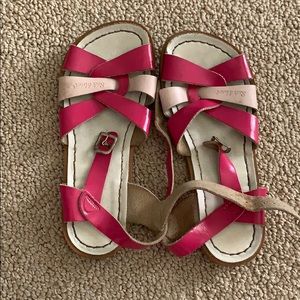 Saltwater sandals size 2